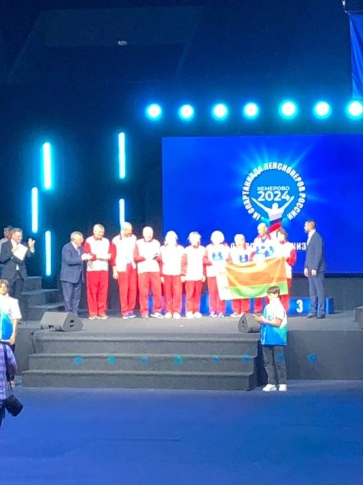 С 30 октября по 5 ноября в г. Кемерово (РФ) проходила IХ Спартакиада пенсионеров России