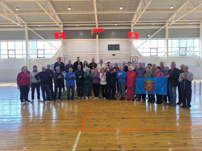 Открытая спартакиада ветеранов спорта Воложинского района