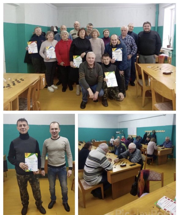  В  Светлогорске состоялся Открытый турнир по шашкам среди мужчин