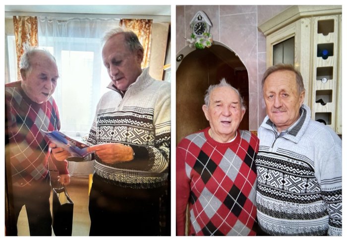 Новогодние подарки ветеранам спорта