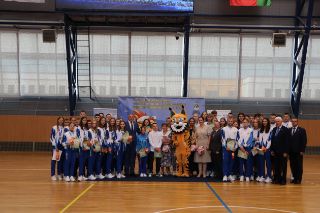 1 сентября 2023 года состоялась линейка посвящённая началу учебного года в учреждении образования "Республиканское государственное училище Олимпийского резерва"