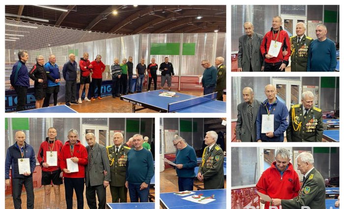 Турнир по настольному теннису в Гомеле среди мужчин