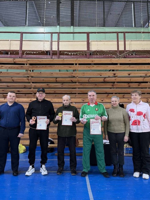 Соревнования по «боулингу» среди ветеранов физической культуры и спорта Логойского района