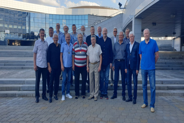 13 июня в спортивном комплексе «Минск Арена» состоялась встреча ветеранов волейбола Беларуси