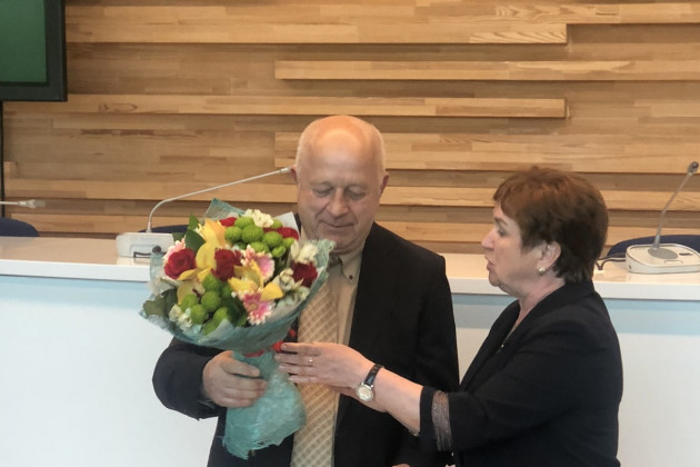 Белорусское общественное объединение "Ветераны физической культуры и спорта" поздравляет с 70-летним юбилеем Алексеенко Геннадия Павловича