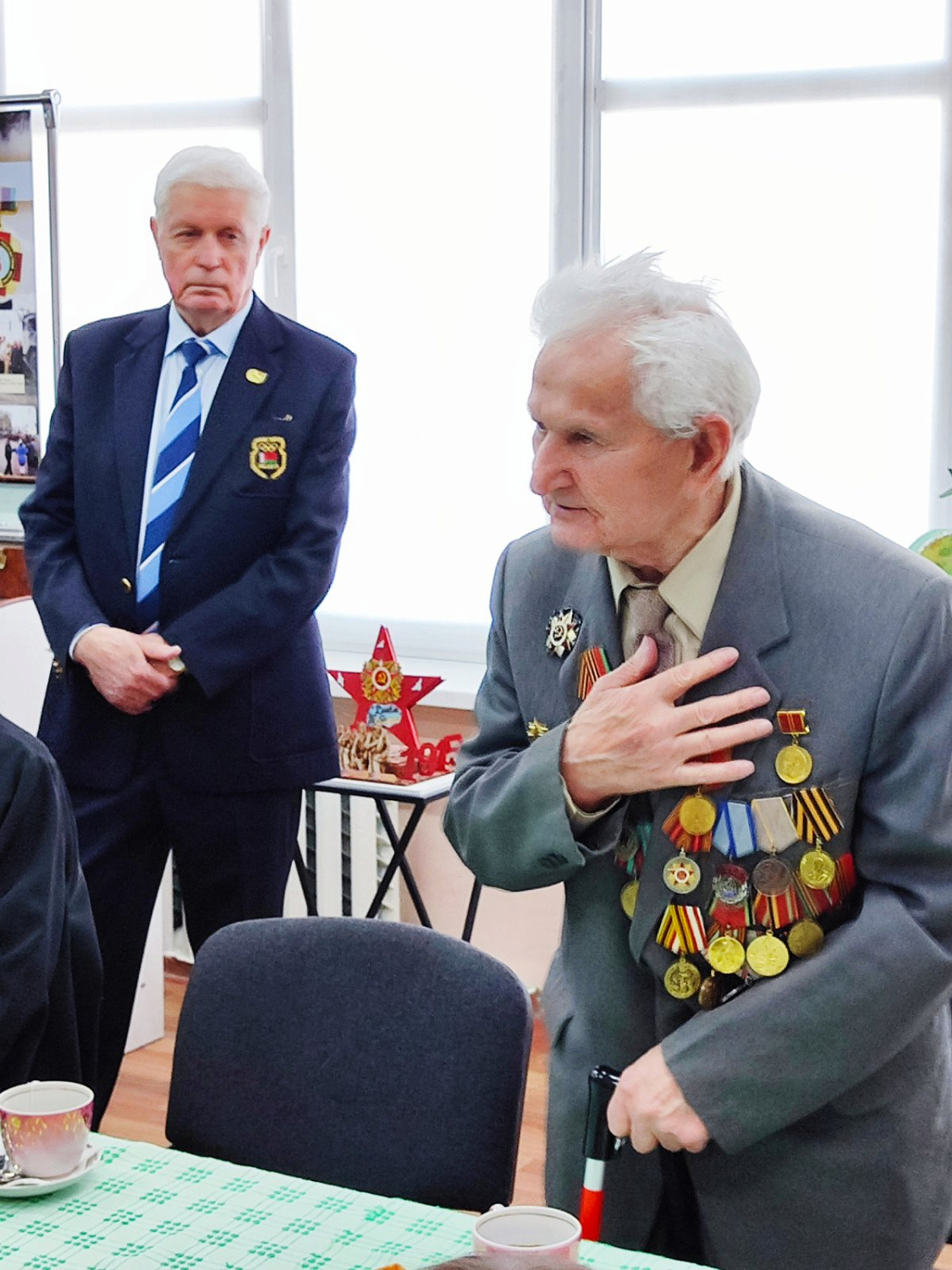 Торжественное мероприятие, посвященное 55-летию со дня основания батальона белорусских орлят