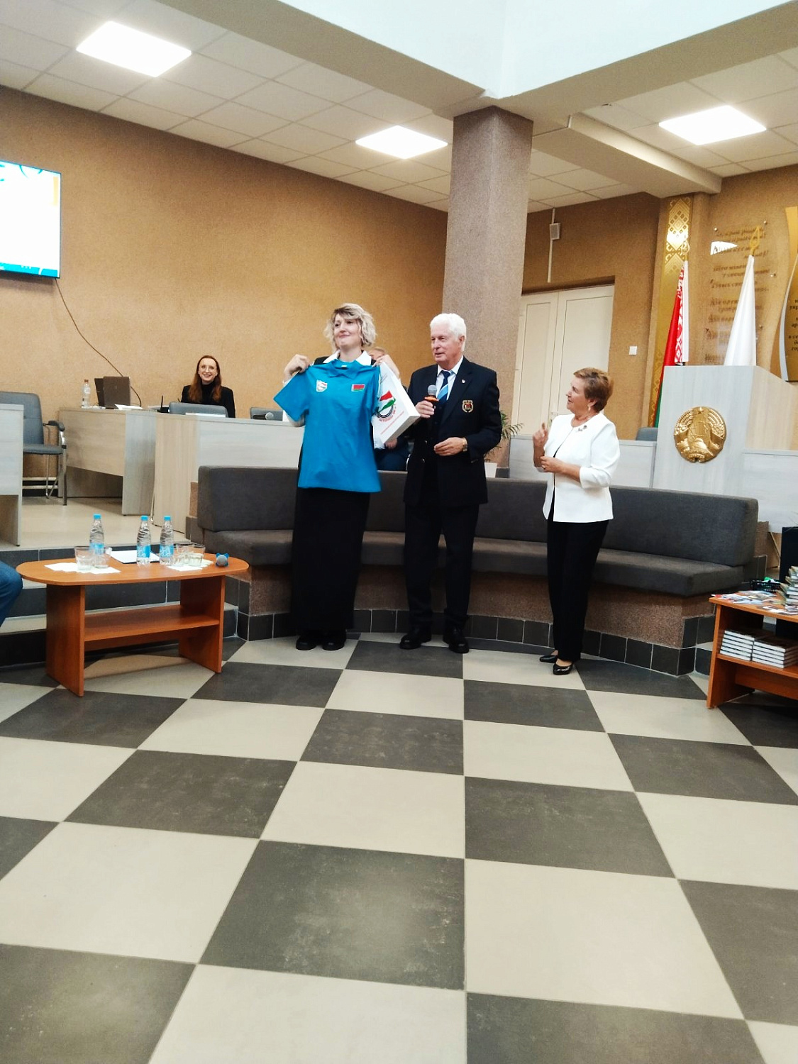 1 октября 2024 года Белорусское общественное объединение "Ветераны физической культуры и спорта" провело торжественное мероприятие в Республиканском государственном училище олимпийского резерва, посвященное Дню пожилых людей и встрече Олимпийских чемпионо