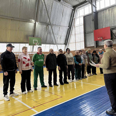 Соревнования по «боулингу» среди ветеранов физической культуры и спорта Логойского района