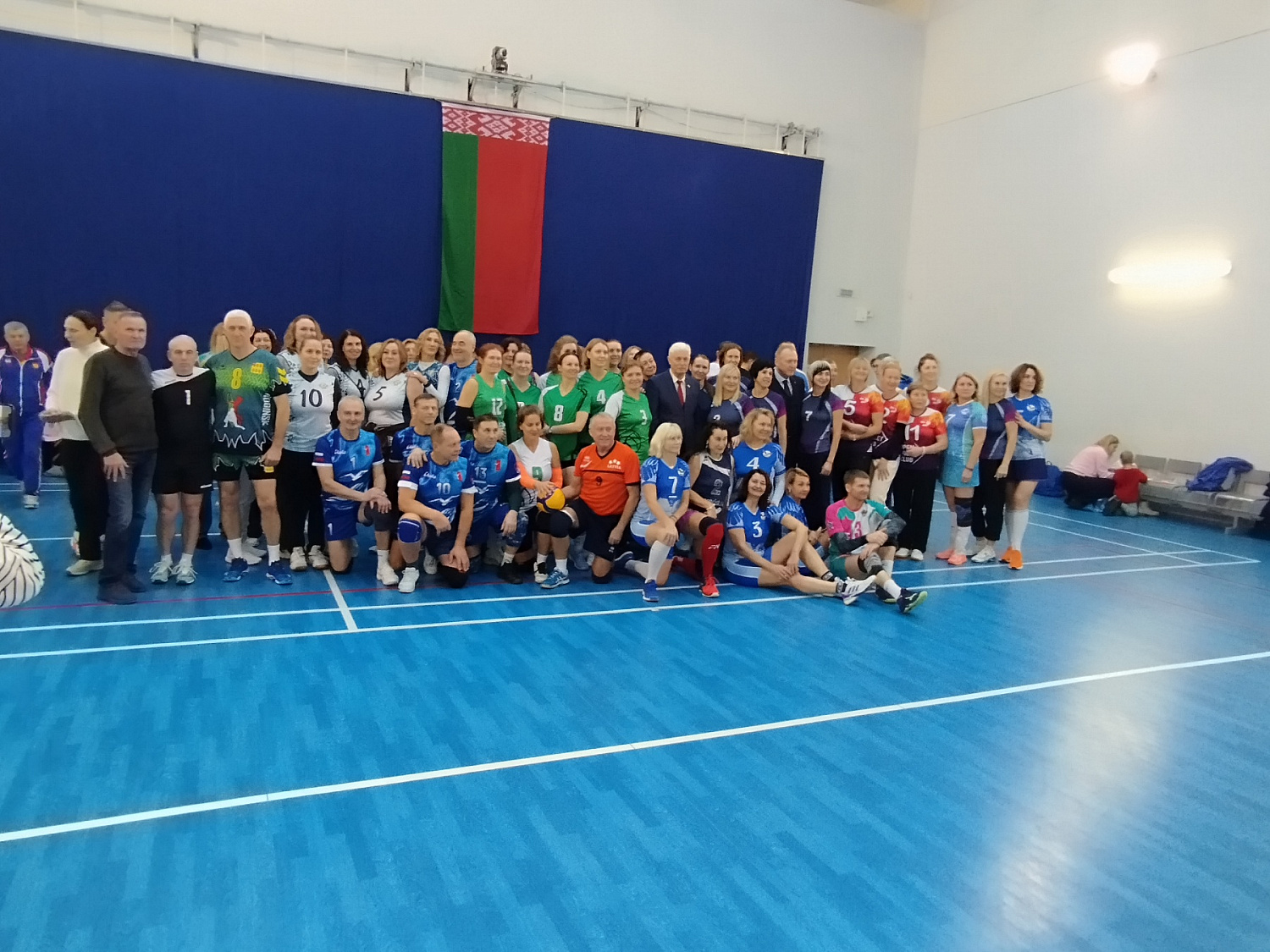 13-й традиционный, волейбольный, рождественский турнир среди ветеранов спорта