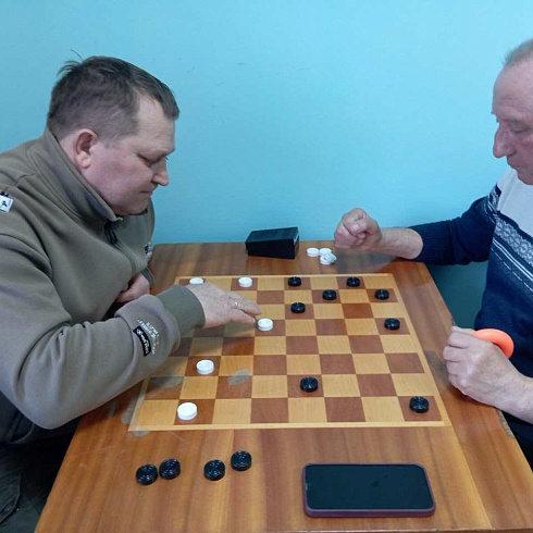  Соревнования по шашкам среди ветеранов спорта и физической культуры Пуховичского района