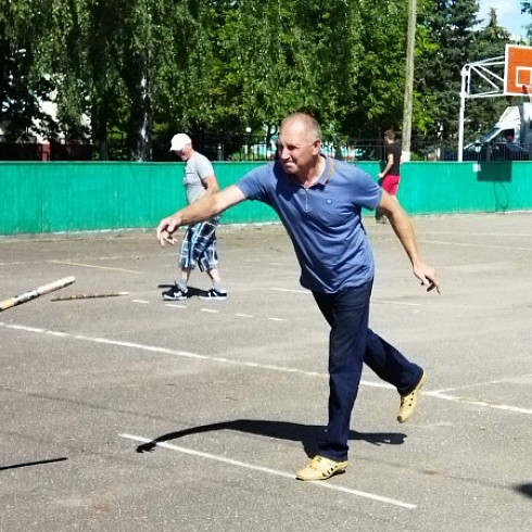 Турнир по городошному спорту