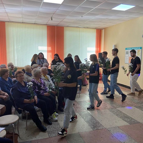 Праздничное мероприятие, посвященное Дню учителя и дню пожилого человека