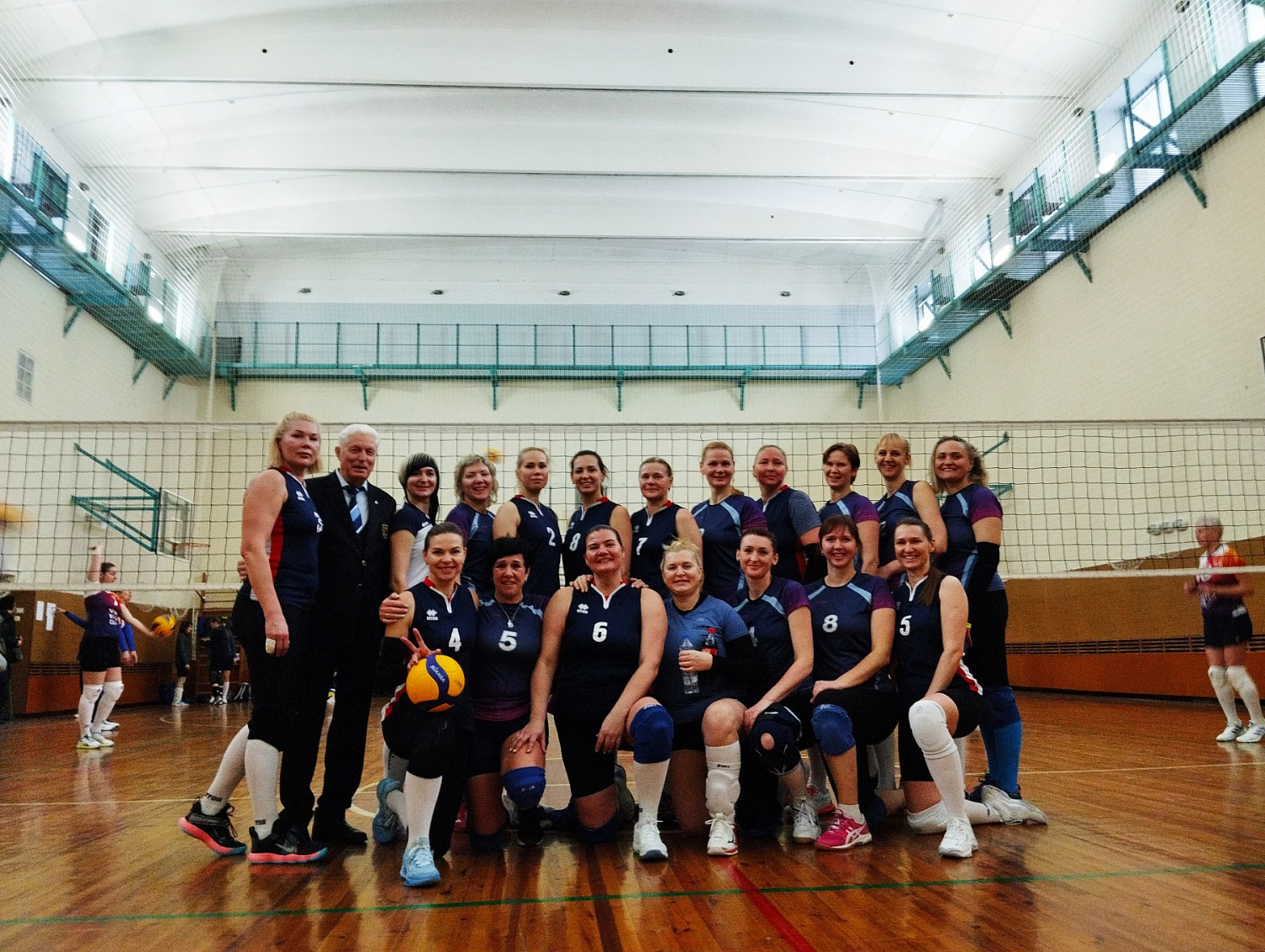 12-й международный Рождественский турнир ветеранов по волейболу среди мужских и женских команд