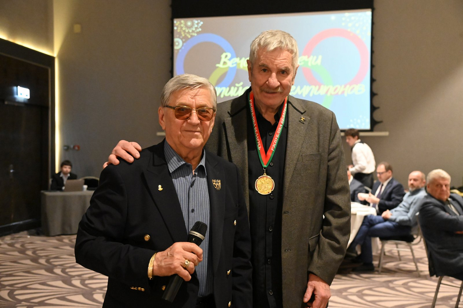 12 декабря 2025 года в гостинице Хилтон с успехом прошел дружественный вечер Олимпийцев Беларуси и СССР