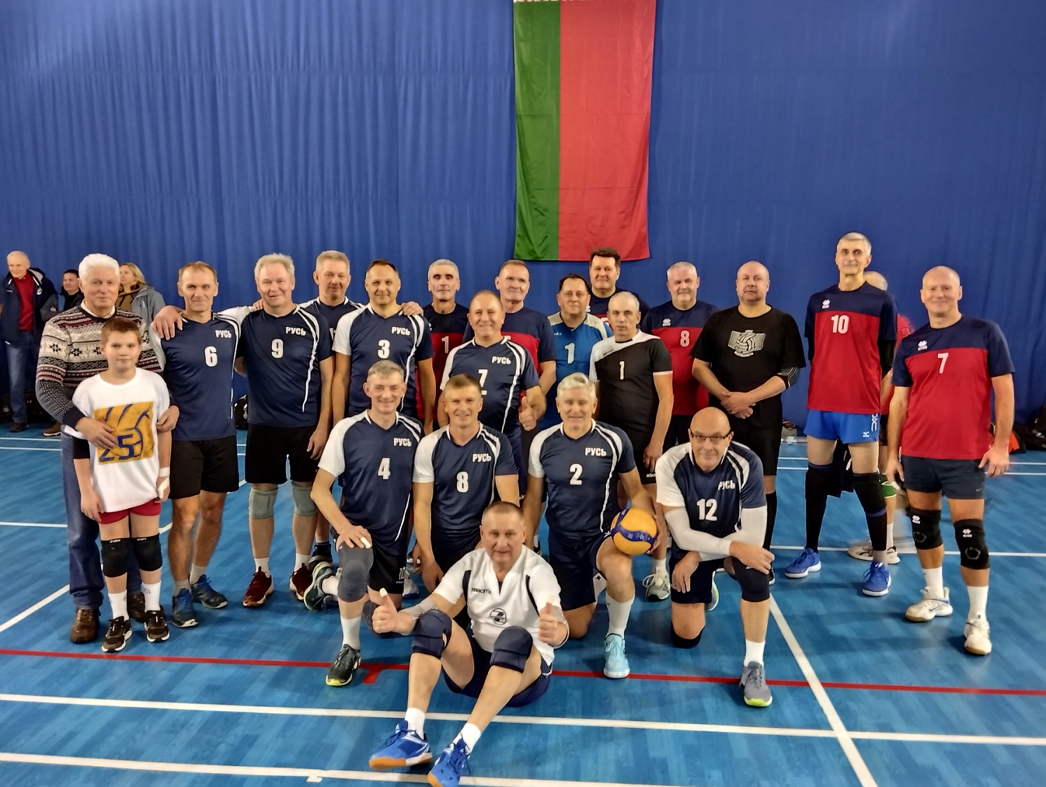 13-й традиционный, волейбольный, рождественский турнир среди ветеранов спорта
