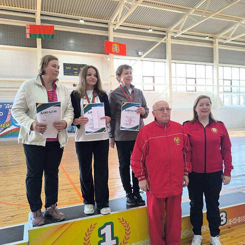 Открытая спартакиада ветеранов спорта Воложинского района