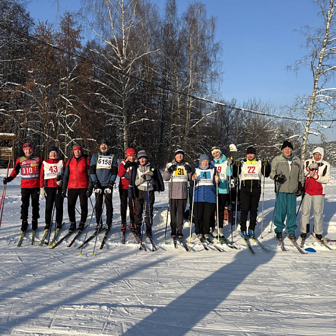 17 января  «Ветераны "ВФКиС» г. Новополоцка, официально открыли лыжный сезон