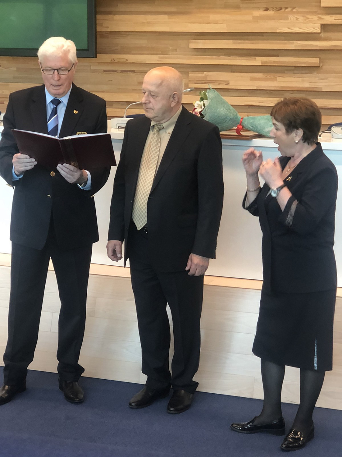 Белорусское общественное объединение "Ветераны физической культуры и спорта" поздравляет с 70-летним юбилеем Алексеенко Геннадия Павловича