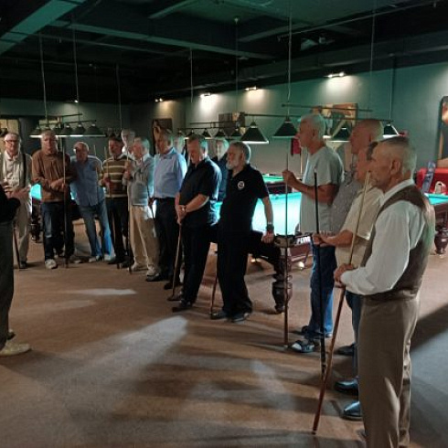 24-25 сентября прошли соревнования по бильярду среди ветеранов