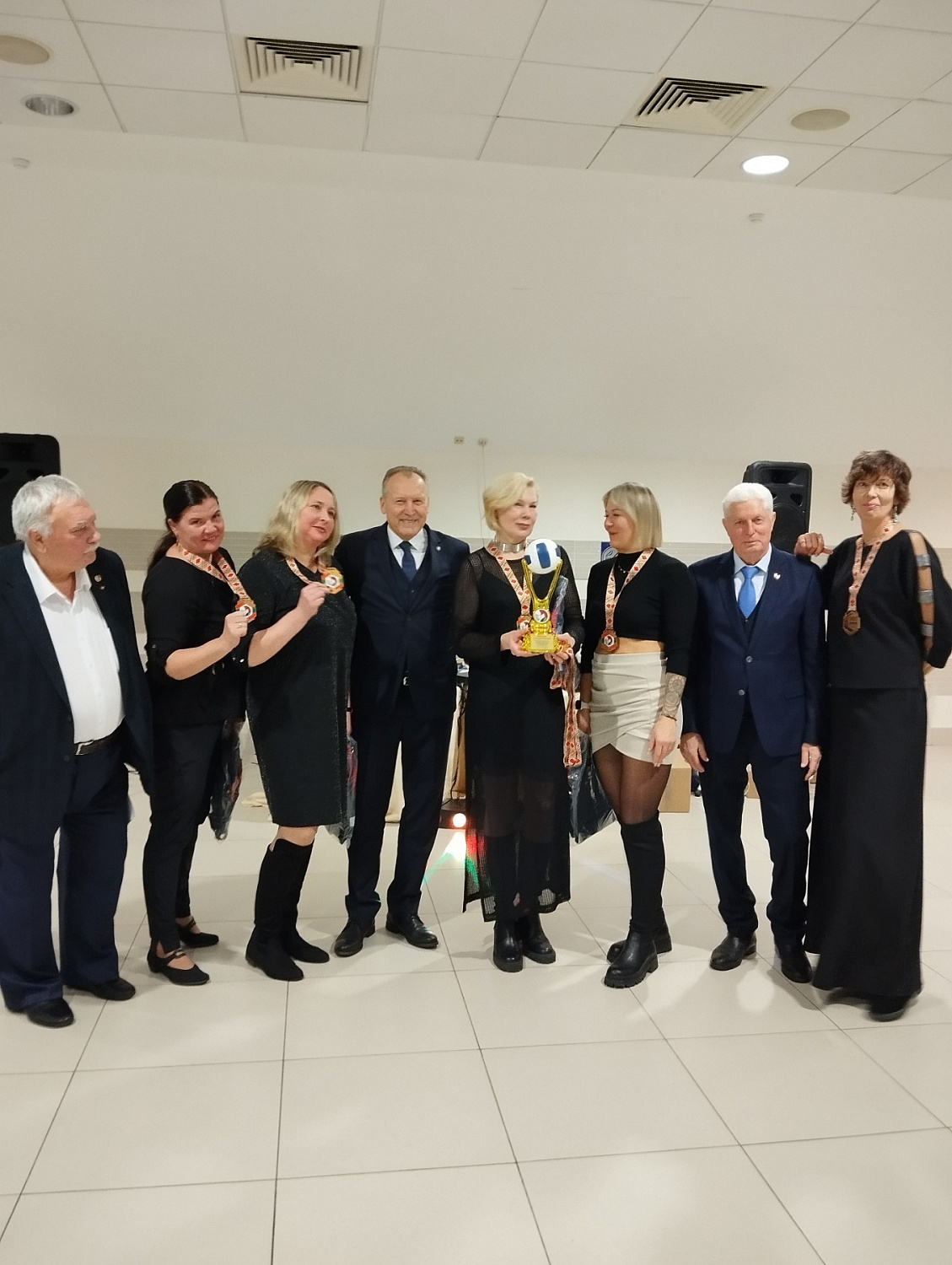 13-й традиционный, волейбольный, рождественский турнир среди ветеранов спорта