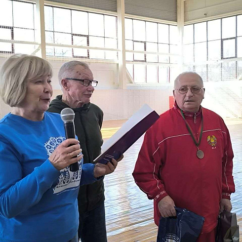 Открытая спартакиада ветеранов спорта Воложинского района