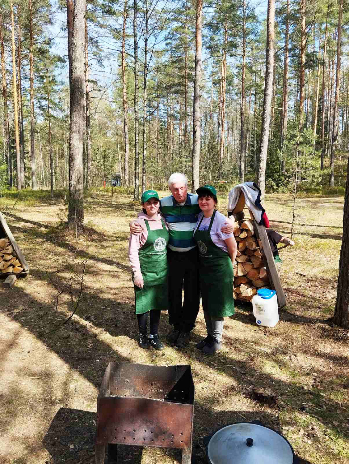 10 апреля состоялась добровольная акция «Аднавiм лясы разам»