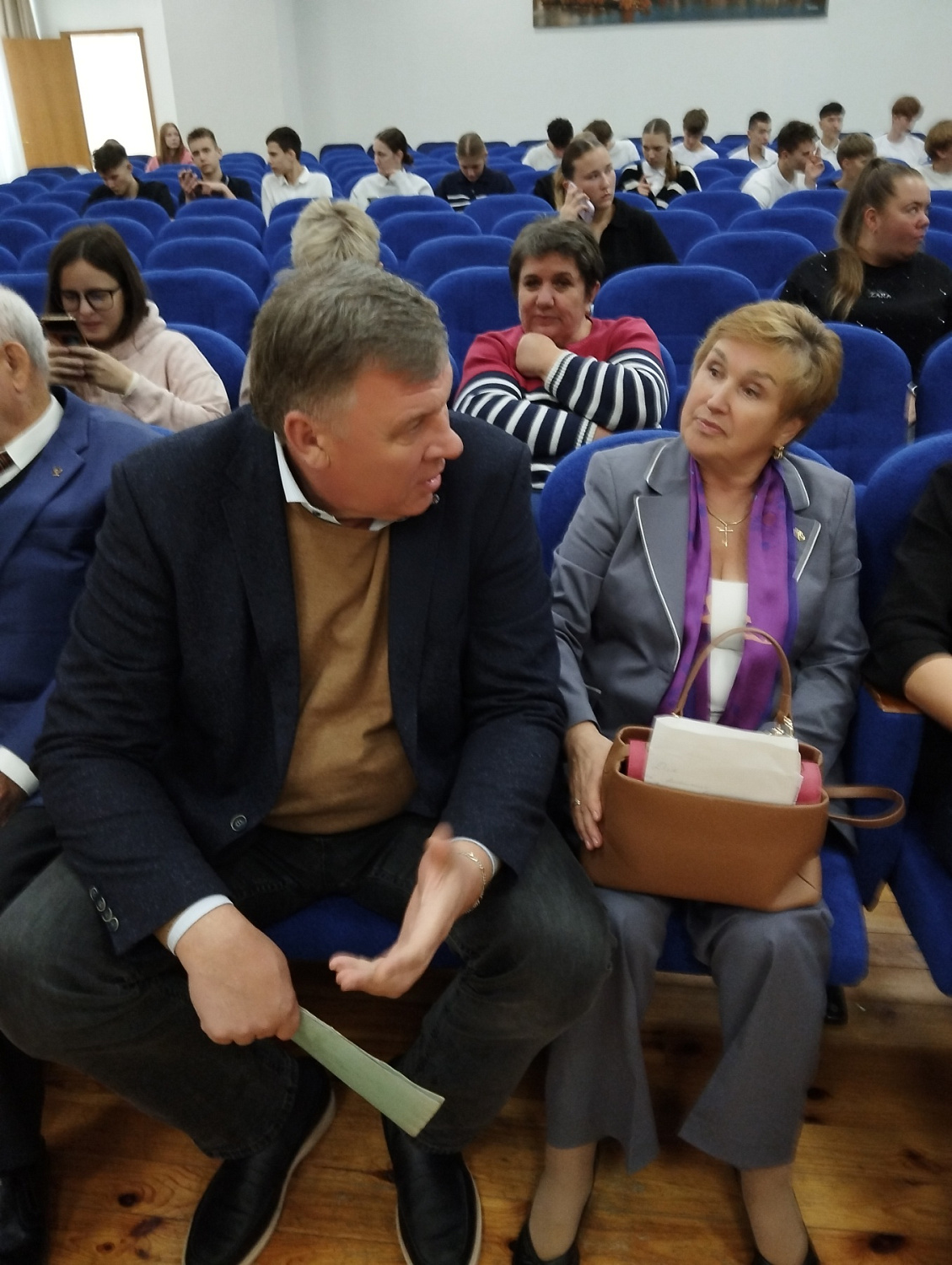 Праздничное мероприятие, посвященное Дню пожилых людей, которое ежегодно отмечается в Республике Беларусь