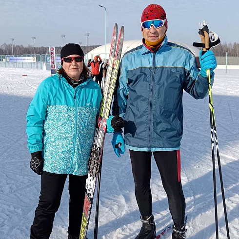Соревнования по лыжным гонкам