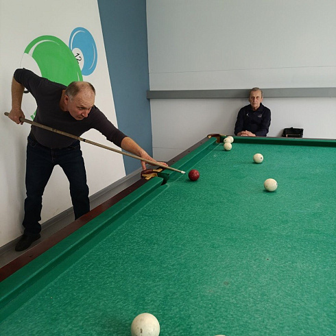   22 апреля 2026 года на базе ФОК «Бриз» Узденского района (Минская область) прошел спортивный турнир по бильярдному спорту среди ветеранов района