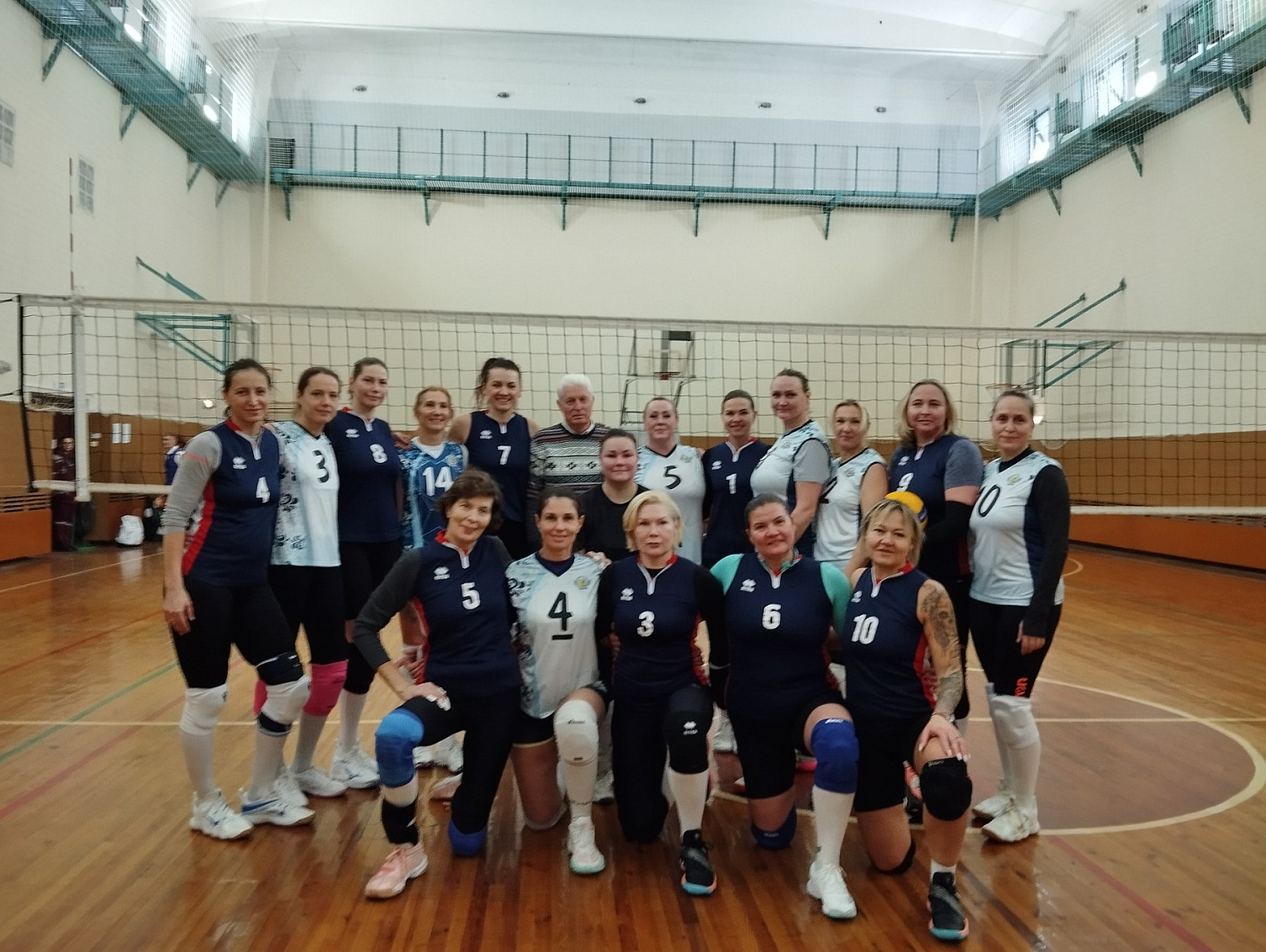 13-й традиционный, волейбольный, рождественский турнир среди ветеранов спорта