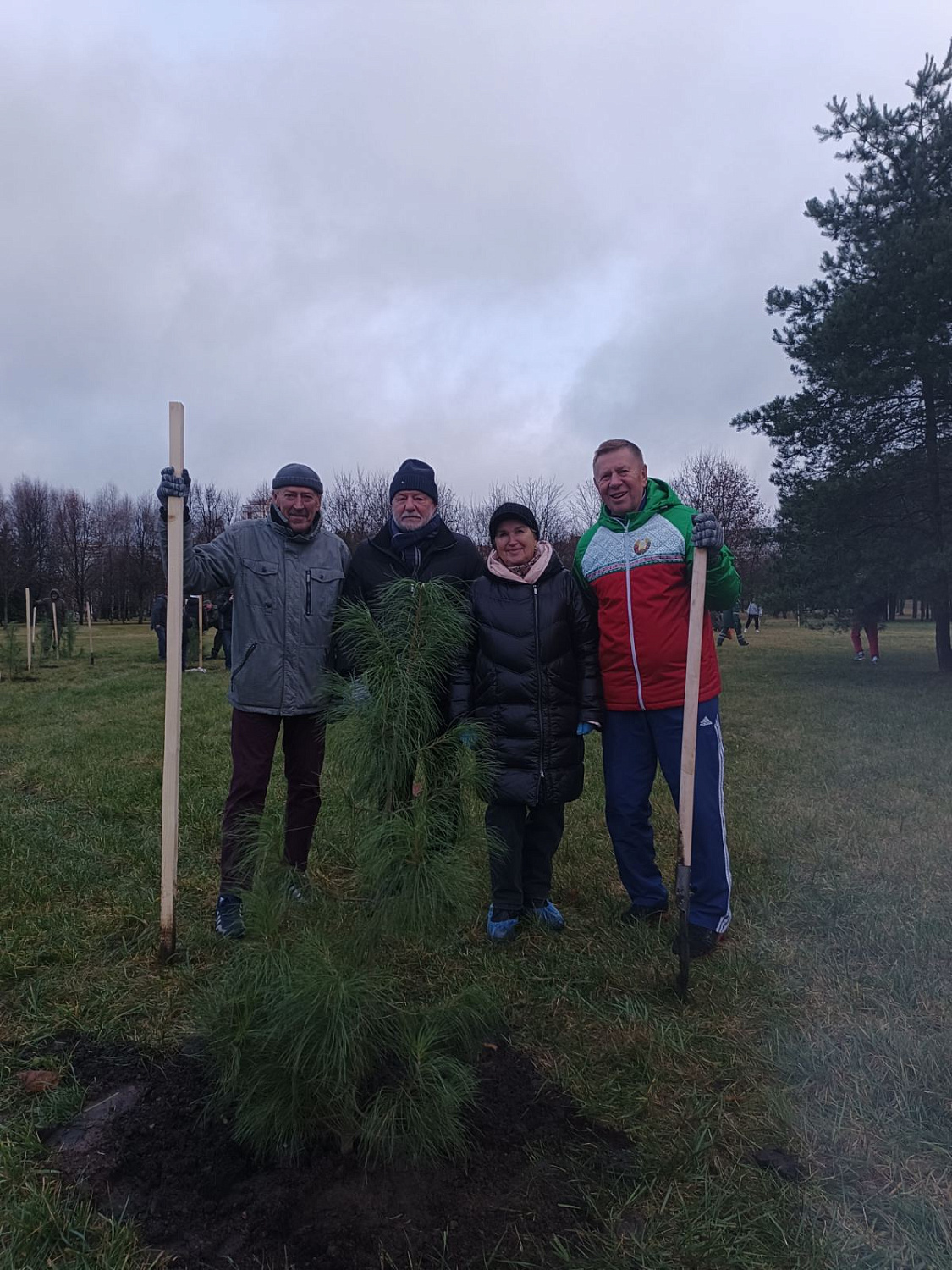 14 ноября 2025 года в городе Минске в парке Уручье состоялась акция с участием чемпионов Олимпийских игр Беларуси «Кедры славы» 