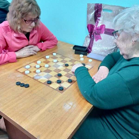  Соревнования по шашкам среди ветеранов спорта и физической культуры Пуховичского района