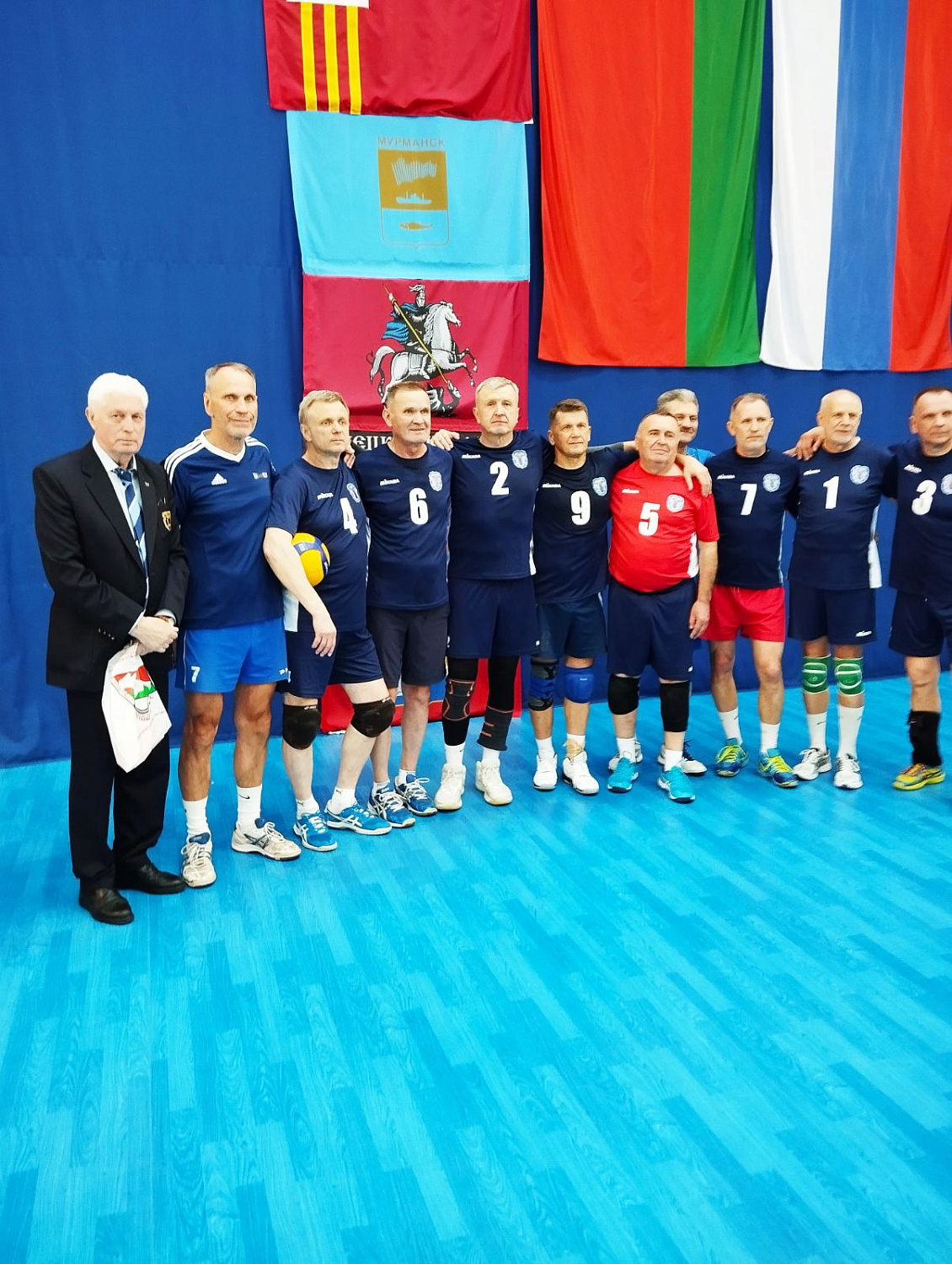 Международный турнир ветеранов по волейболу