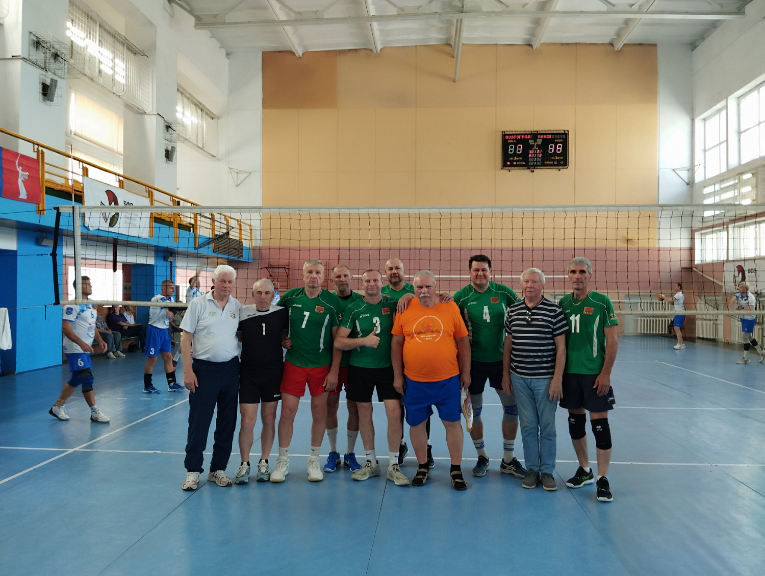 Международный Турнир ветеранов спорта по волейболу среди команд городов-героев России и Беларуси