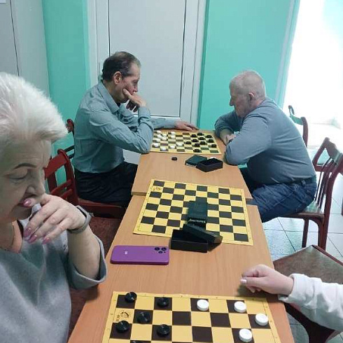  Соревнования по шашкам среди ветеранов спорта и физической культуры Пуховичского района